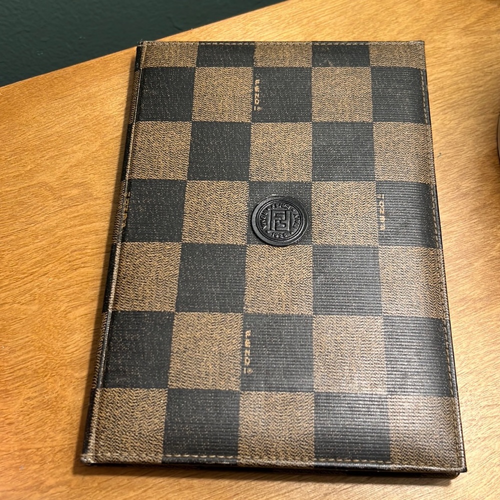 Vintage Fendi address book NWOT